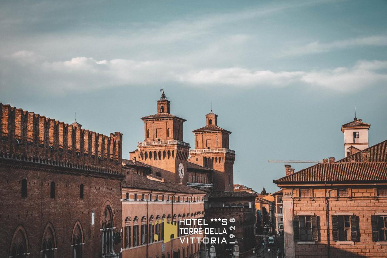 Hotel Torre Della Vittoria 1928 Ferrara Exteriör bild