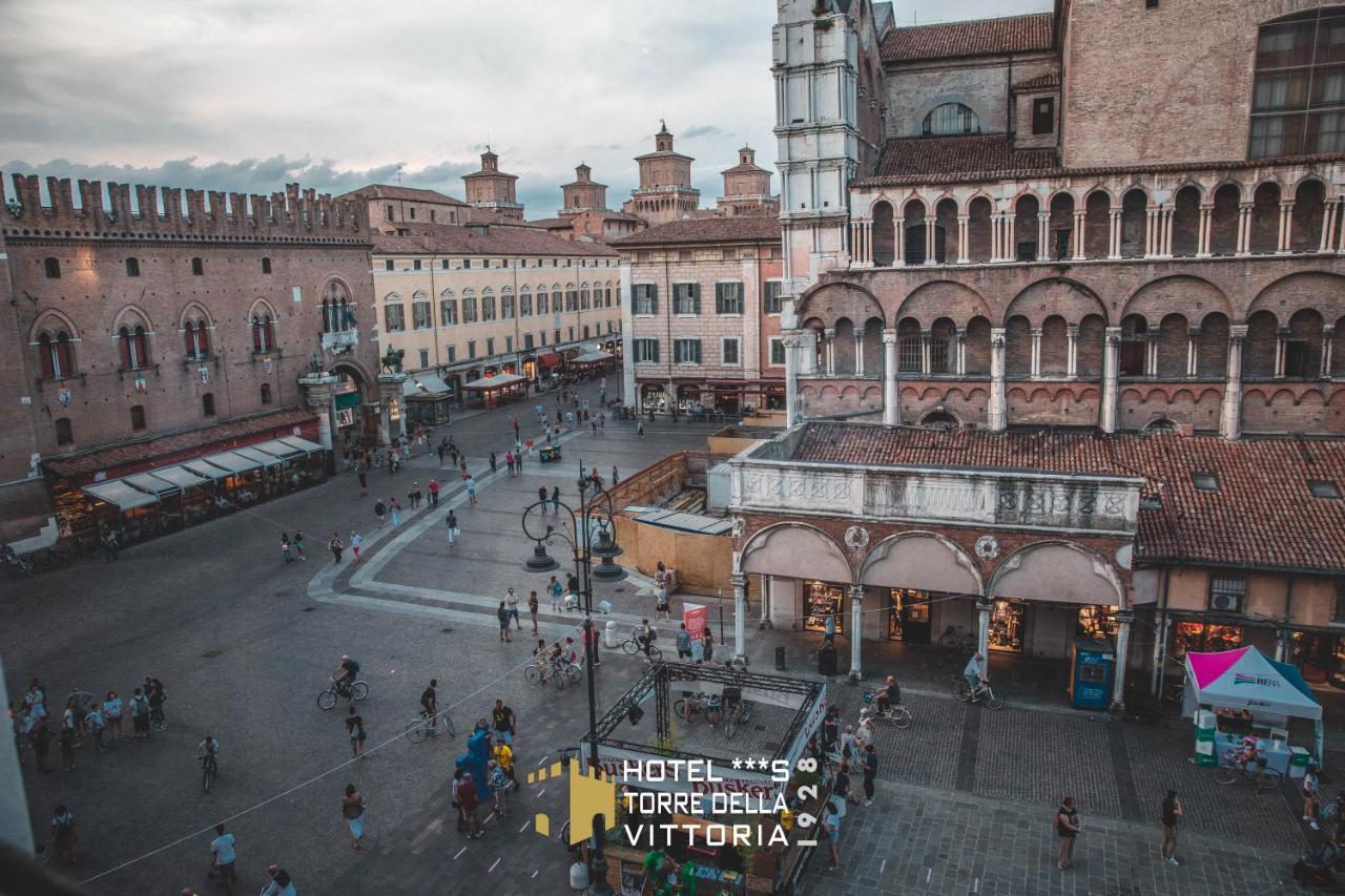 Hotel Torre Della Vittoria 1928 Ferrara Exteriör bild