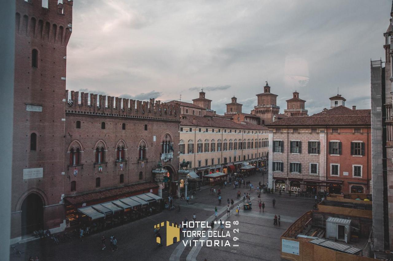 Hotel Torre Della Vittoria 1928 Ferrara Exteriör bild