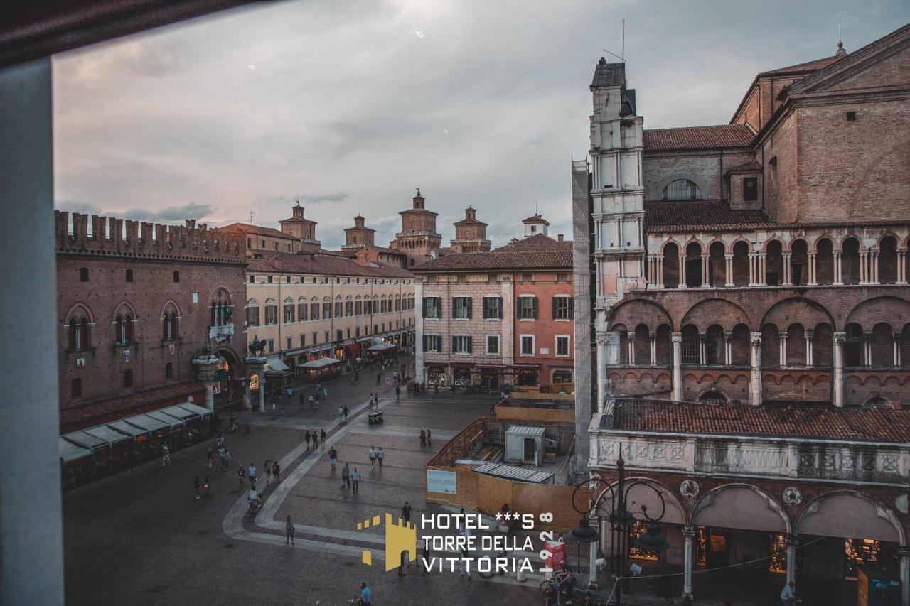 Hotel Torre Della Vittoria 1928 Ferrara Exteriör bild