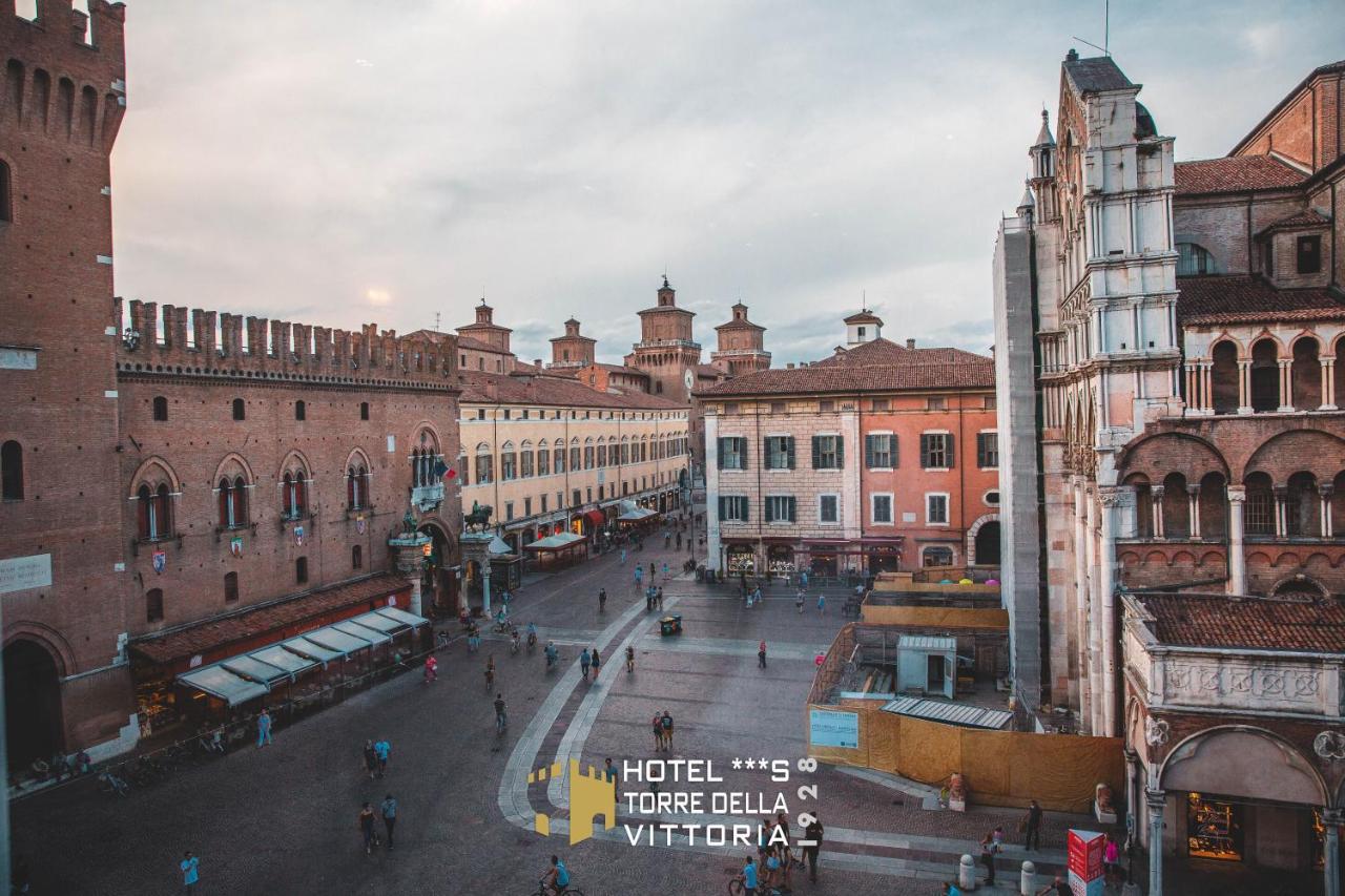 Hotel Torre Della Vittoria 1928 Ferrara Exteriör bild